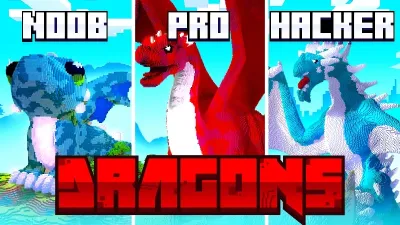 Noob Pro Hacker Dragons