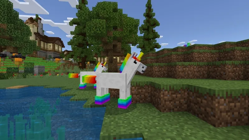Rainbow Lucky Mobs