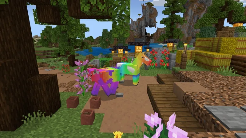 Rainbow Lucky Mobs