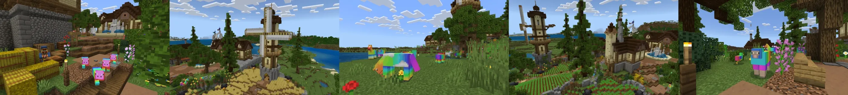 Rainbow Lucky Mobs