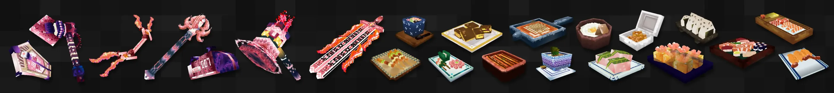 Sakura Weapons