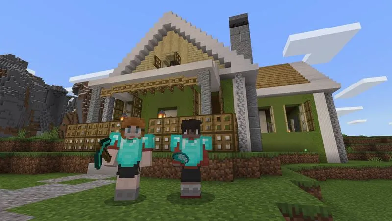 Noob vs Pro Underground Base