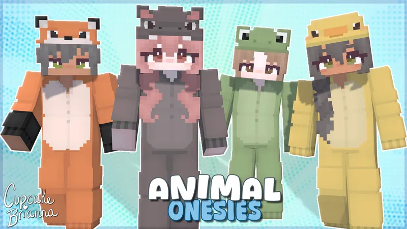 Animal Onesies HD Skin Pack