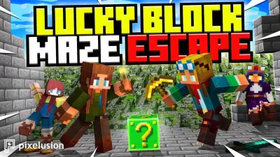 Lucky Block Maze Escape