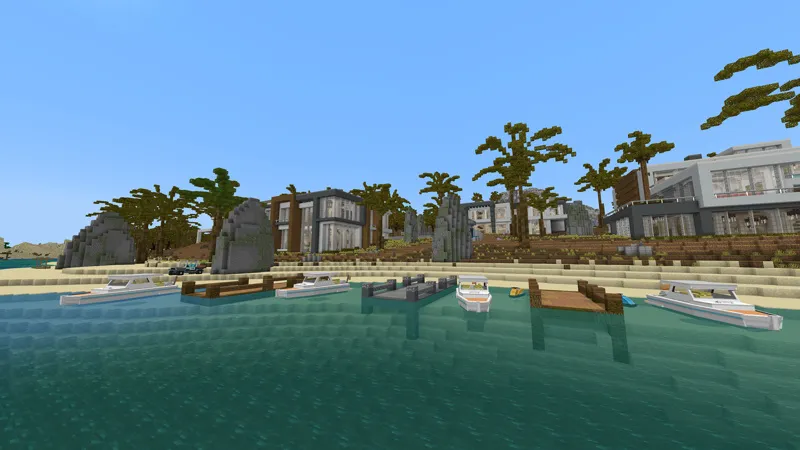 Modern Island Mansion