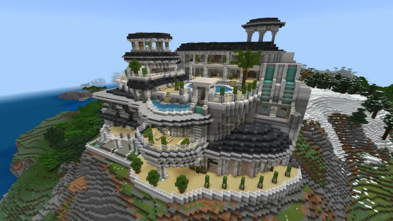 Cliffside Mansion