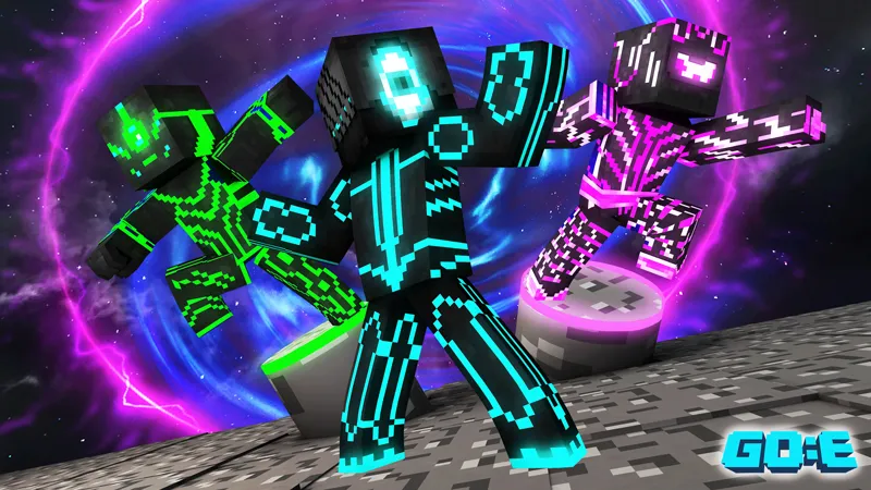 Neon Robots - Infinity