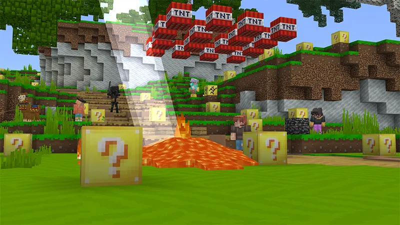 Lucky Skyblock + Custom Hearts