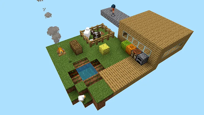 1 BLOCK WORLD!