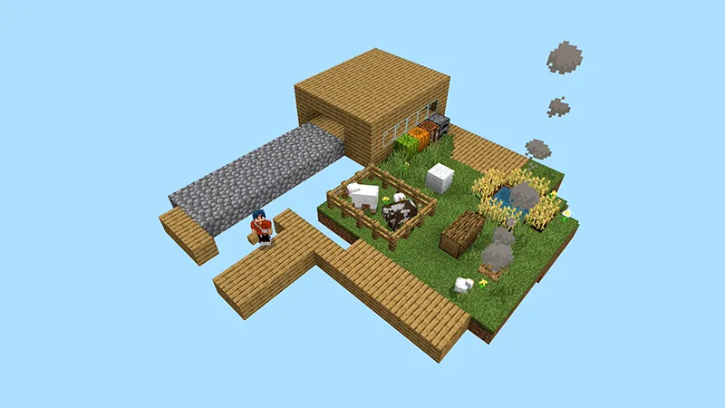 1 BLOCK WORLD!