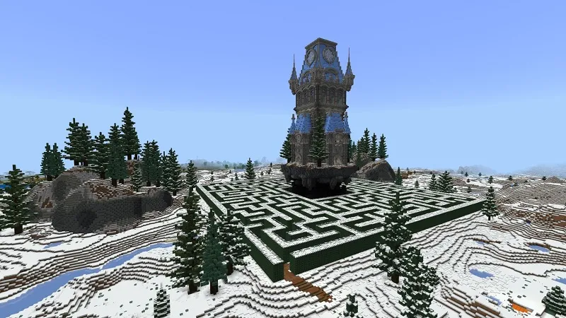 Frozen Maze