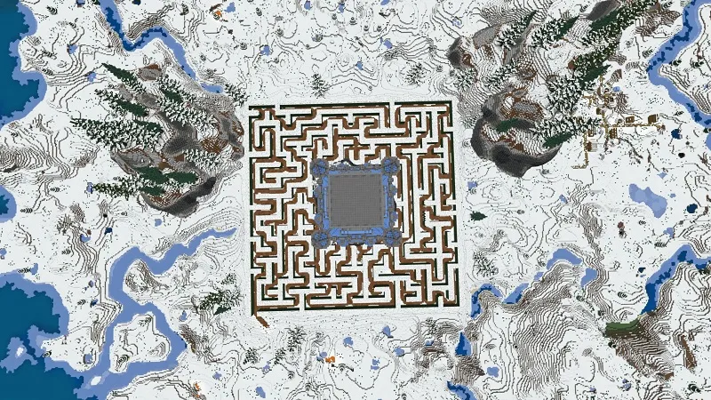 Frozen Maze