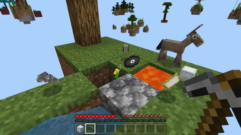 Skyblock every drop is random