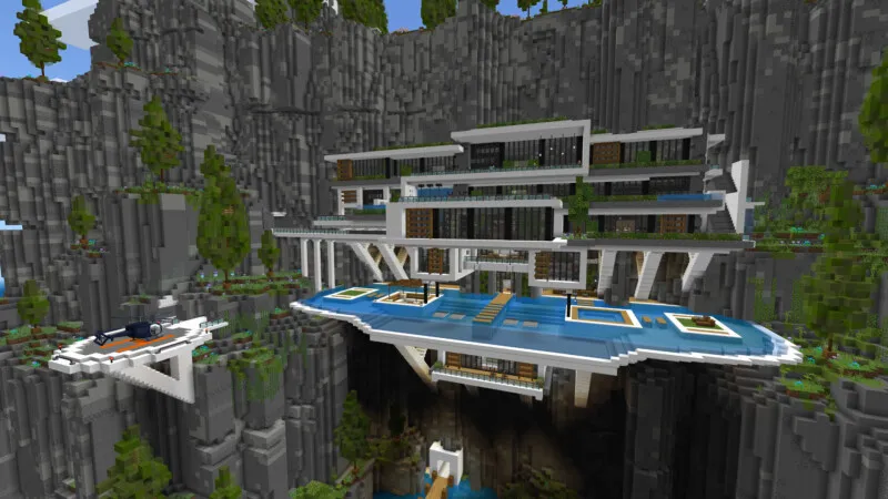 Mountainside Mansion
