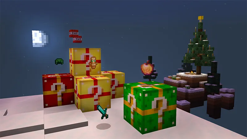 Skyblock with Lucky Presents