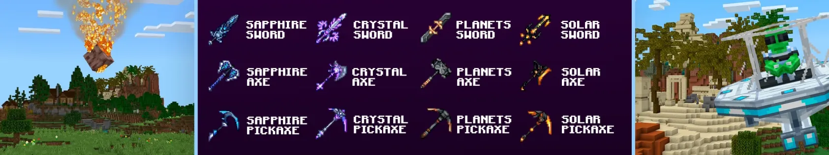 Spacial Ores and Weapons