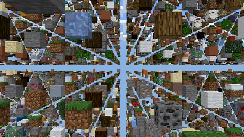 SKY GRID BLOCK!