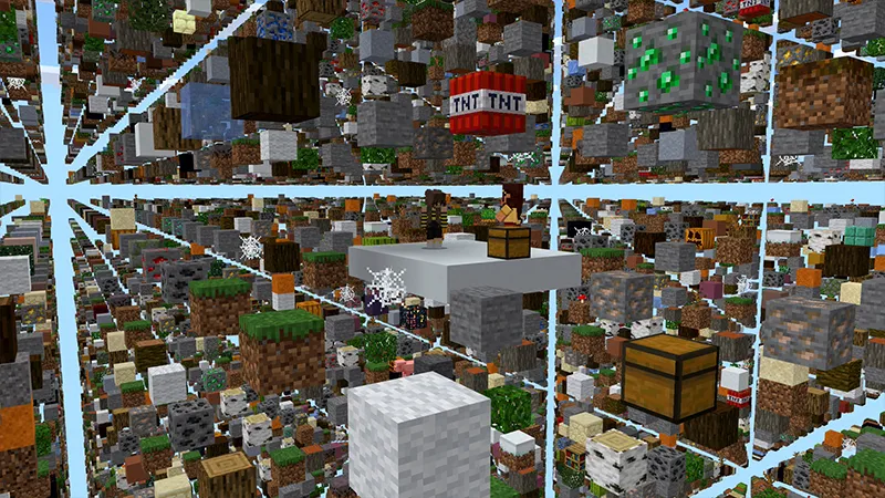 SKY GRID BLOCK!