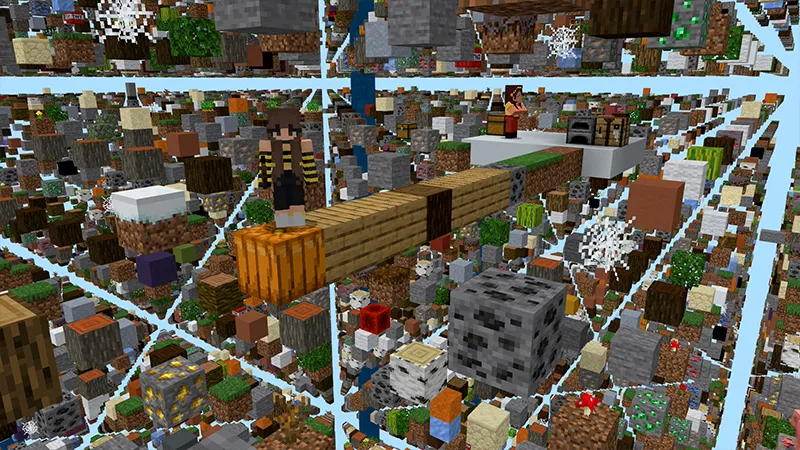 SKY GRID BLOCK!