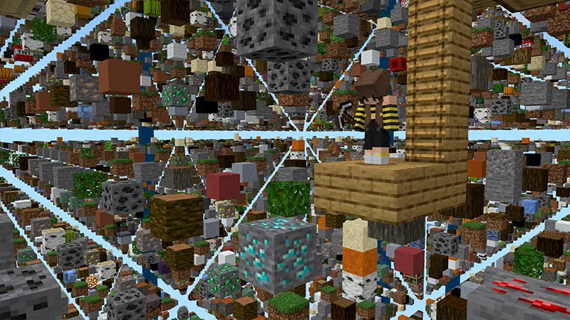 SKY GRID BLOCK!