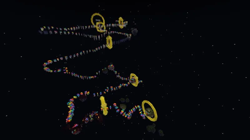 Parkour Rainbow Road