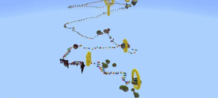 Parkour Rainbow Road