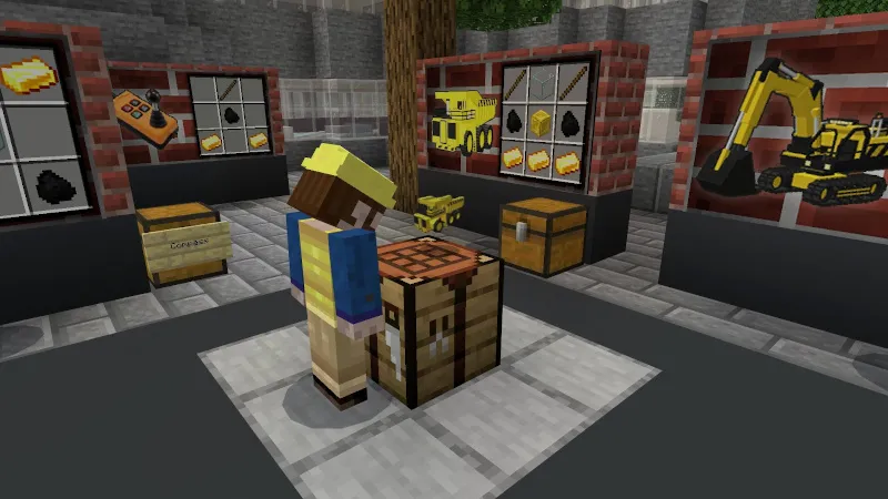 Craftable Construction Trucks