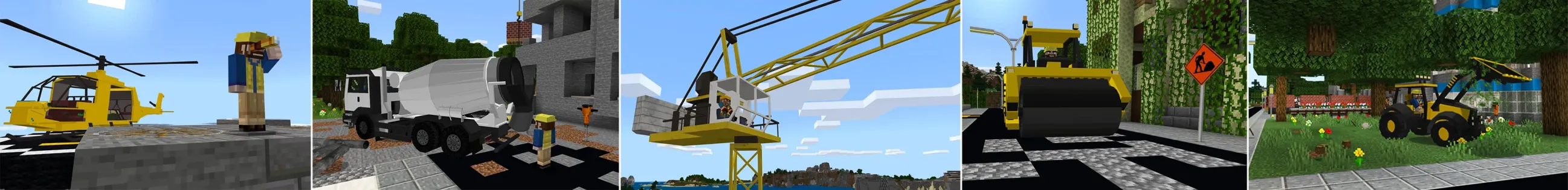 Craftable Construction Trucks