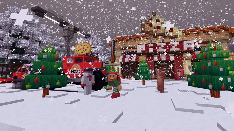 Festive Pizza Delivery Sim