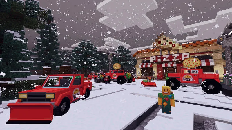 Festive Pizza Delivery Sim