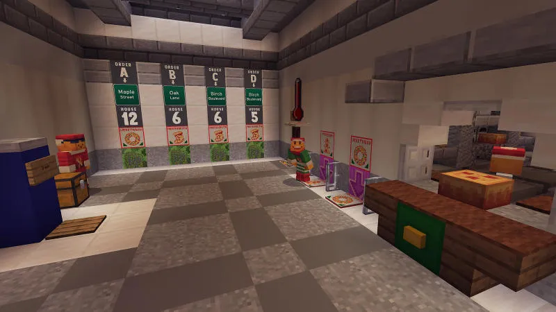 Festive Pizza Delivery Sim