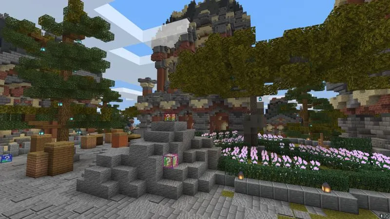 Lucky Blocks Desert Paradise