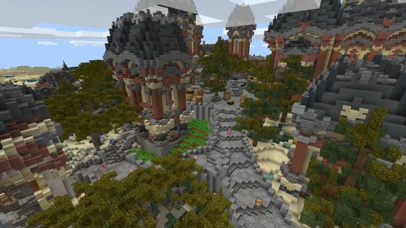 Lucky Blocks Desert Paradise