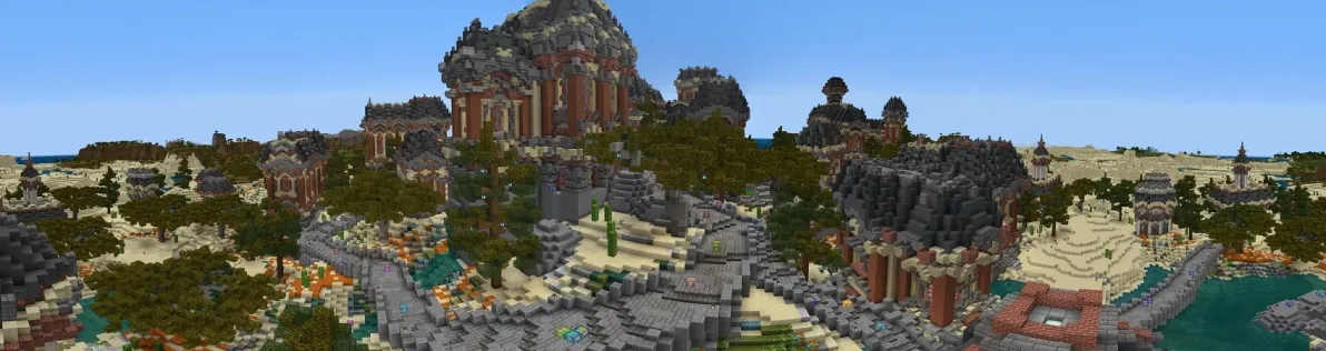 Lucky Blocks Desert Paradise