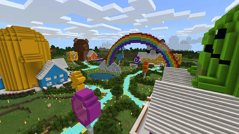 Lucky Block Rainbows