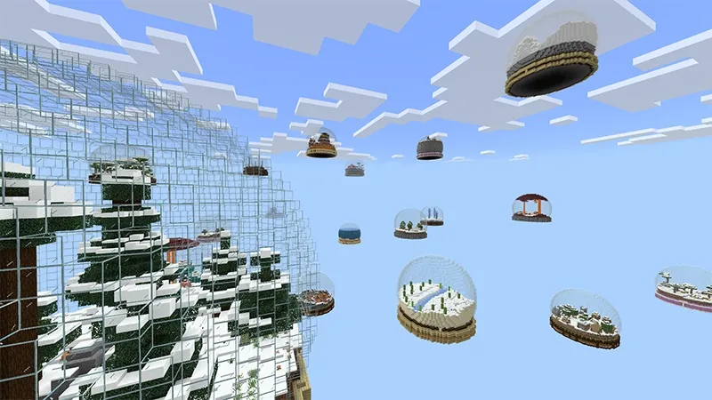 Snow Globe Skyblock