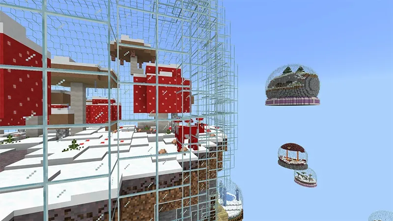 Snow Globe Skyblock