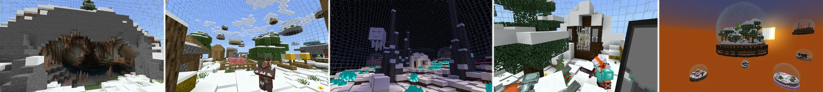 Snow Globe Skyblock