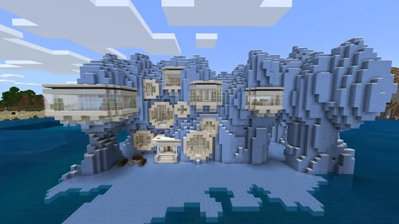 Ice Cliff Arctic House