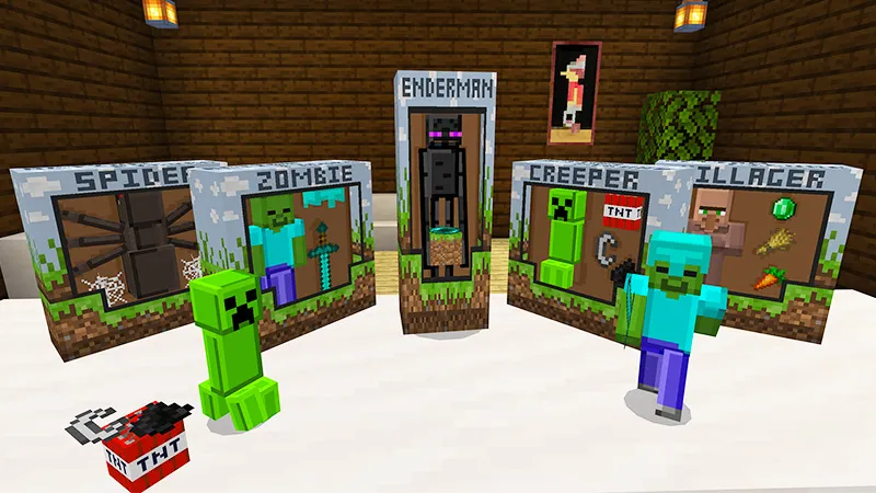 Mob Action Figures Add-On