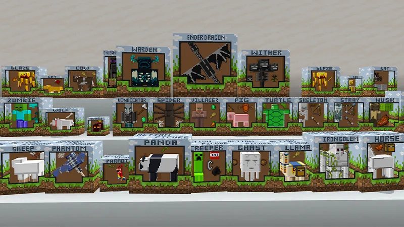 Mob Action Figures Add-On