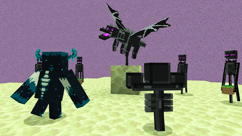 Mob Action Figures Add-On