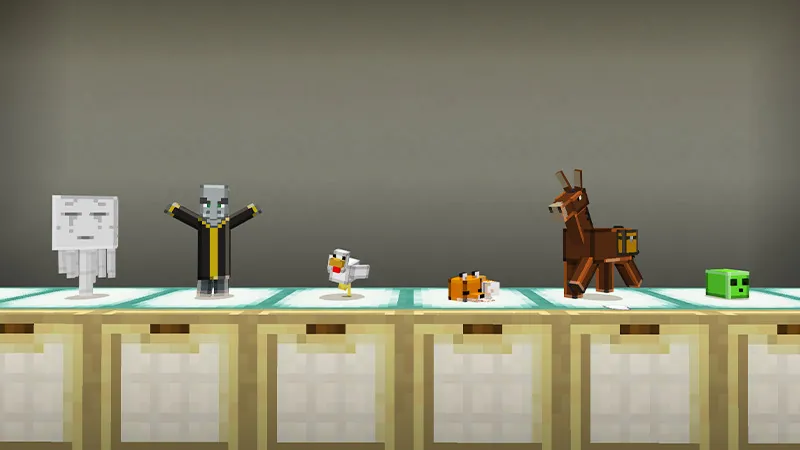 Mob Action Figures Add-On