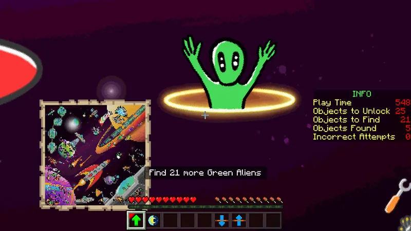 Find It! Among Aliens