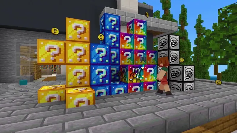 Lucky Block Parkour City