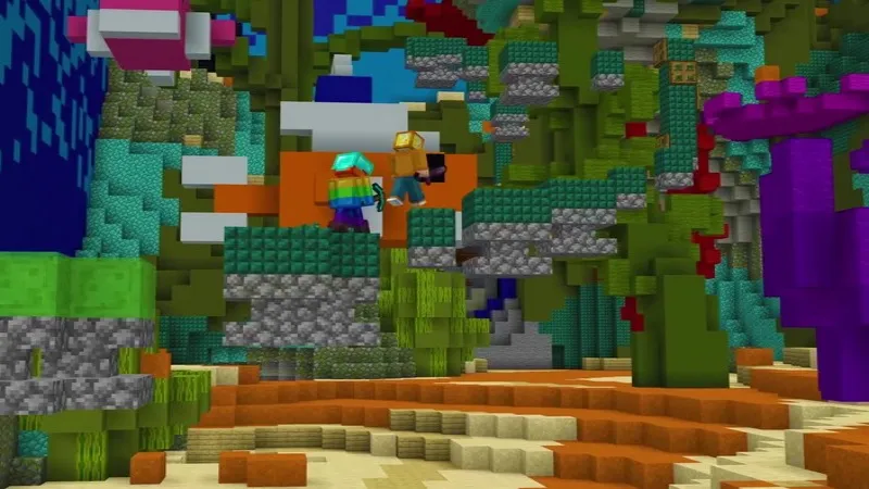 Lucky Block Parkour City