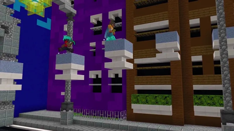 Lucky Block Parkour City
