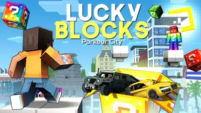 Lucky Block Parkour City