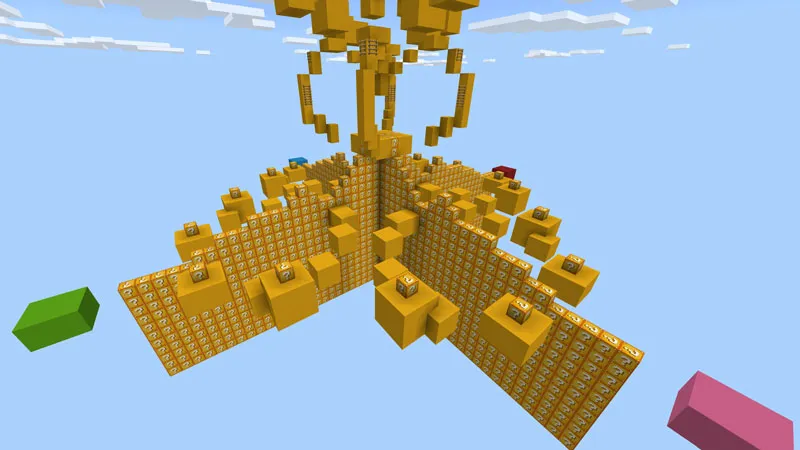 LUCKY BLOCK WALLS!