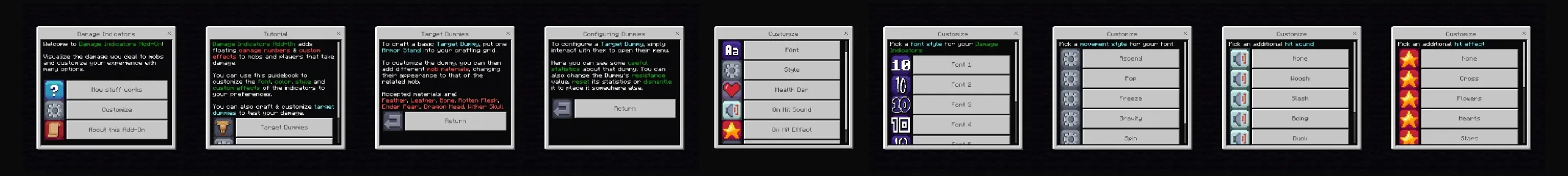 DAMAGE INDICATORS Add-On
